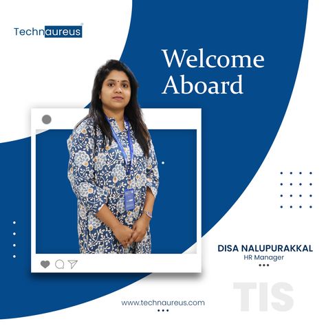 Welcome to the team Disa Nalupurakkal! Congratulations on being part of the team✨ . . . . #newemployee #welcome #welcometotheteam #team #newteammember #bestwishes #tisteam #congragulations #welcoming #Odooofficialpartner #teamtechnaureus #TIS #technaureus Tourism Design, Welcome To The Team, Work Anniversary, Welcome Aboard, New Employee, Hr Management, Social Media Design Inspiration, Creative Posters, Media Design