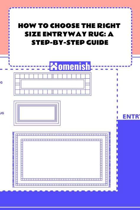 Your entryway is the first impression guests have of your home, and the right rug can set the tone for the entire space. In this article, we'll explore the different entryway rug sizes available, and provide you with tips on how to choose the perfect one for your home. Whether you're looking to create a cozy and inviting entryway or simply want to elevate your decor, this guide will help you make the right choice. Entryway Rug Placement, Entryway Rug Size Guide, Choose Rug Size, Large Entryway, Rug Placement, Narrow Entryway, Large Foyer, Foyer Rug, Double Front Doors