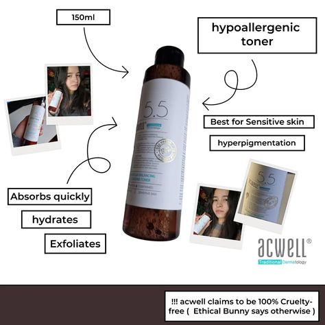 Honest Review: Acwell - Licorice pH Balancing Cleansing Toner 🌿 I've been seeing this toner a lot on skincare TikTok... So I was curious to see if it would live up to the hype! ☕️ Will it? ( yesstyle % : SCURLY54 ) Here are some things about this toner: • Instantly evens out skin tone 😊 • Effectively targets hyperpigmentation 💫 for a brighter complexion 🌟 • Absorbs quickly into the skin, leaving no greasy or sticky residue 🚀 • Soothes irritation and reduces inflammation 🌿 (good for sensiti... Tonymoly Toner, Toner For Sensitive Skin, Propolis Toner, Propolis Synergy Toner, Rovectin Toner, Even Out Skin Tone, Reduce Inflammation, The Hype, Licorice