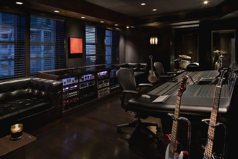 Kravitz Design – The Interior of Lenny Kravitz Recording Room, Home Studio Ideas, Music Recording Studio, Room Dark, Audio Studio, Studio Music, Recording Studio Design, Recording Studio Home, Home Studio Setup