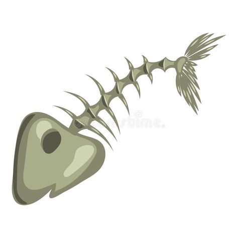 Fish bone icon, cartoon style vector illustration Web Illustration, Illustration Style, Fish Bone, Styled Stock, Cartoon Style, Cartoon Illustration, Vector Icons, Cartoon Styles, Bones