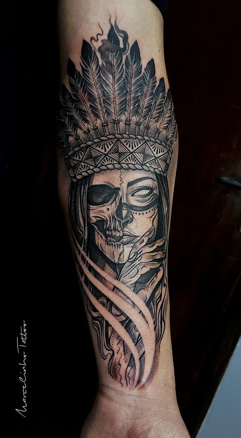 Aztec Wolf Tattoo, Aztec Forearm Tattoo, Full Forearm Tattoo, Higher Power Tattoo, Calf Tattoo Ideas, Arm Tattoos For Guys Forearm, Shiva Meditation, Aztec Tattoos, Native American Tattoo