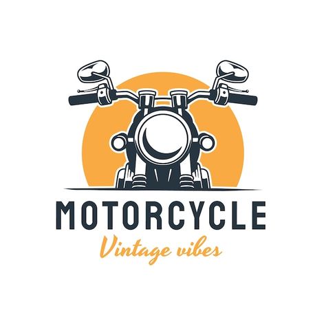 Motorbike Logo Design, Logo Design Ideas Graphics, Motorcycles Logo Design, Moto Logo, Motorcycle Logo, Logo Design Ideas, Vintage Flats, Motorcycle Clubs, Shirt Print Design