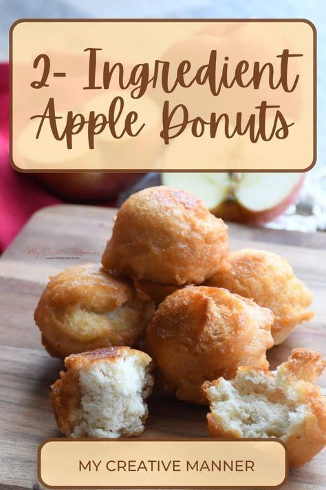 Easy Apple Donuts Recipe, Apple Donut Holes Recipe, Apple Flour Recipes, Apple Sauce Donuts Recipe, Baked Applesauce Donut Recipes, Applesauce Donuts Baked, Healthy Apple Donuts Recipe, Apple Donuts Healthy, Baked Apple Donuts Recipe