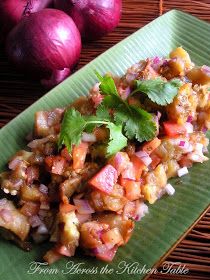 From Across the Kitchen Table: Ensaladang Talong (Eggplant Salad) Filipino Salad, Bicol Express, Philippines Recipes, Salad Dressing Recipes Healthy, Pinoy Recipes, Eggplant Salad, Filipino Cuisine, Filipino Dishes, Pinoy Food