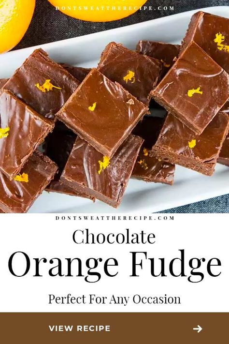 Peanut Butter Marshmallow Fudge, Orange Fudge Recipes, Orange Fudge, Fudge Christmas, Marshmallow Fudge, Holiday Treats Recipes, Homemade Fudge Recipes, Fudge Chocolate, Dark Chocolate Fudge