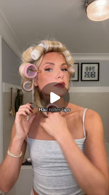 ACQUIRED STYLE on Instagram: "The tips you needed to hear!! #hairrollers #hairtutorial #hairinspiration #hairrollertutorial" How To Put Rollers In, Diy 70s Hair, Roller Placement Hair, How To Use Hair Rollers, Hot Roller Hairstyles, Roller Tutorial, Rollers In Hair, Hair Rollers Tutorial, Acquired Style