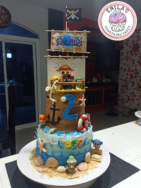 Luffy Cake, Diaper Cake, Cake, Design