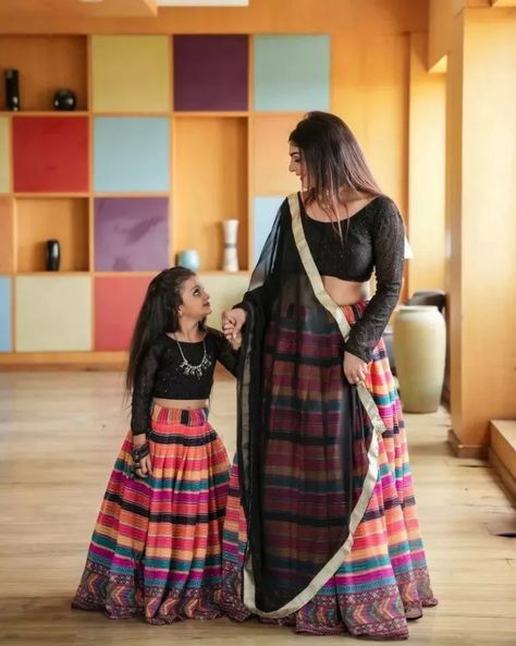 50+ Lehenga Choli Sets For Women (2023) | Eucarl Wears Mother Daughter Lehenga, Mommy Daughter Dresses, Mom Daughter Matching Dresses, Mother Daughter Fashion, Mother Daughter Matching Outfits, Mother Daughter Dresses Matching, Kids Party Wear, Mom And Daughter Matching, Kids Blouse Designs