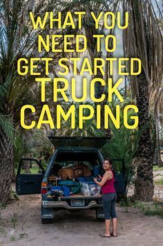 Tent Camping Beds, Back Of A Truck, Truck Bed Camping, Truck Bed Camper, Tent Campers, Truck Camping, Camping Lovers, Camping Bed, Camping Checklist