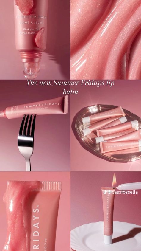 summer friday’s birthday cake lip balm 💗💕🛍️ Birthday Cake Lip Balm, Body Lotion Packaging, Summer Fridays Lip Butter Balm, Summer Fridays Lip, Summer Friday, Evening Eye Makeup, Lip Butter Balm, Skincare Stuff, Preppy Gifts