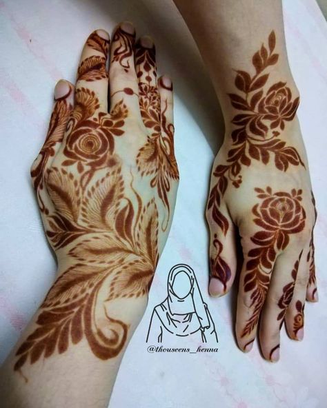 Mehndi Designs Bridal, Latest Arabic Mehndi Designs, Indian Mehndi, Indian Mehndi Designs, Henna Art Designs, Rose Mehndi Designs, Bridal Gallery, Bridal Mehendi Designs, Arabic Mehndi Designs