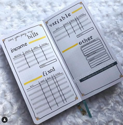 Bullet Journal Ideas: Budget Journal Budget Layout, Bullet Journal Budget Layout, Budget Bullet Journal, Budget Layout, Dot Journal Ideas, Creative Bullet Journal Ideas, Selfcare Journal, Budget Journal, Bujo Pages