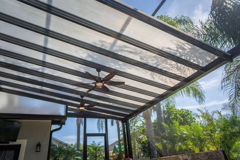 Clear Roof Panels, Patio Roof Extension Ideas, What Is Home, Wall Sheets, Patio Addition, Polycarbonate Roof Panels, Polycarbonate Roof, Gazebo On Deck, Gazebo Roof