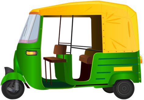 Road Transport Images, Auto Riksha Drawing, Notice Board Decoration, Auto Clipart, Transportation Preschool Activities, Free Cartoon Characters, Land Transport, Type Fonts, Auto Rickshaw