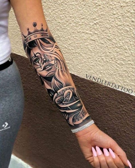 Half Sleeve Tattoos Forearm, Arm Sleeve Tattoos For Women, Feminine Tattoo Sleeves, Girl Arm Tattoos, Hand Tattoos For Girls, Tattoos For Women Half Sleeve, Cool Forearm Tattoos, Forearm Sleeve Tattoos, Hip Tattoos Women