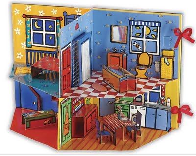 Lucy Cousins, Popup Book, Make A Book, Book House, Calico Critters Families, Paper Blog, Pop Up Art, Paper Pop, Paper Doll House