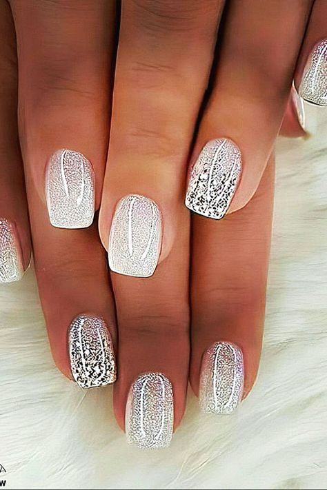 Hold on to one chic wedding nail design into your nail lookbook.# BridalNailIdeas# WeddingBeauty# GorgeousNails Anniversary Nails, Wedding Nail Ideas, Bridal Nails Designs, Color For Nails, Bridal Nail Art, Sparkly Wedding, Wedding Nail, Wedding Nails Design, Nails Wedding