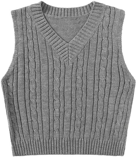 Grey Sweater Vest Outfit, Grey Vest Outfit, Angel Outfits, Grey Sweater Vest, Highschool School, Charlie Bucket, Gray Sweater Vest, Marvel Shifting, Sweater Vest Outfit