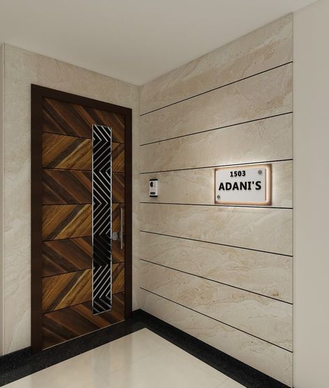 Entrance Lobby Design, Entry Door Designs, House Main Door, House Main Door Design, Door Design Photos, Exterior Wall Tiles, Main Entrance Door Design, Exterior Tiles, Woodworking Shop Plans