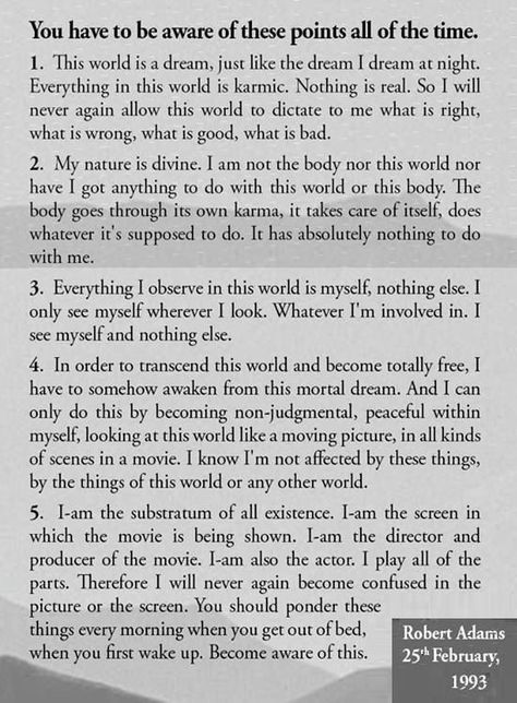 We Are All One Consciousness, Non Duality Consciousness, Infinite Consciousness, Creating Reality, What Is Consciousness, Robert Adam, Alpha Waves, Robert Adams, Create Reality