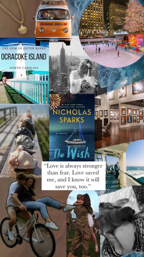 #bookreview #books #booktoker #booktok #bookreviewer #foryou #foryoupage #fyp #bookrec #bookrecommendations #bookish #bookishlife #bookishlove #booknerdsunite #allthebooks #tbrpile #nicholassparks #thewish #aesthetic The Wish Nicholas Sparks, Nicholas Sparks Aesthetic, Sparks Aesthetic, Nicholas Sparks Books, Ocracoke Island, Nicholas Sparks, Book Aesthetic, Save Yourself, Bestselling Author