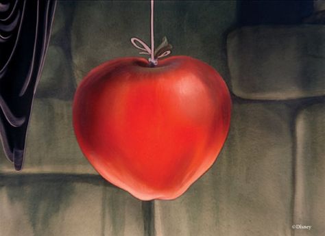 The apple from Snow White and the Seven Dwarfs Snow White Poison Apple, Snow White Apple, Poisoned Apple, Snow White Seven Dwarfs, Old Hag, Evil Queens, Sette Nani, Disney Wiki, Poison Apples