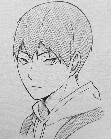 Haikyuu Kageyama, Kageyama Tobio, Easy Drawings Sketches, So Busy, Sketch Inspiration, Anime Canvas, Anime Sketch, Haikyu!!, Art Sketchbook