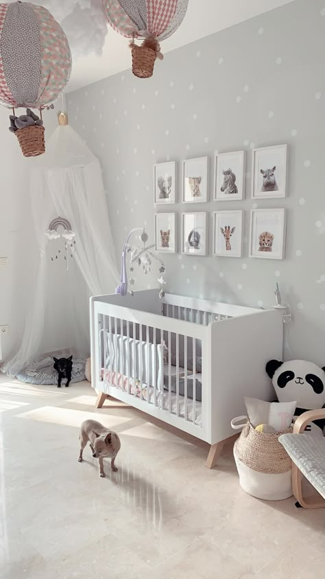 Nursery With Grey Carpet, House Bookcase, Unisex Baby Room, Baby Room Design Boy, Grey Baby Nursery, Baby Room Neutral, Toddler Girl Room, Baby Boy Room Decor, Nursery Room Design