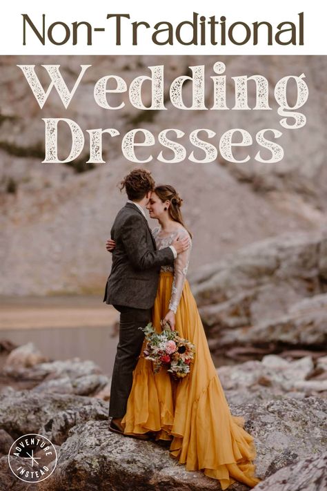 2nd Marriage Wedding Dress, Alternative Wedding Dress Color, Star Wedding Dress, Non Traditional Wedding Dress, Rock Star Wedding, Untraditional Wedding Dress, Budget Wedding Dress, Non White Wedding Dresses, Unusual Wedding Dresses