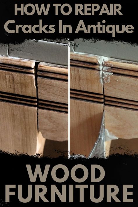 How To Repair Cracks In Antique Wood Furniture Repairing Wood Furniture, Repair Scratched Wood, Antique Wood Furniture, Repair Wood Furniture, Best Paint For Wood, Diy Furniture Repair, Best Paint Sprayer, Scratched Wood, Laminate Furniture