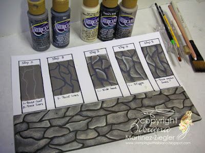 how to paint a cobblestone path: acrylic paints Cobblestone Drawing Tutorial, How To Paint Cobblestone On Canvas, How To Draw Cobblestone, How To Paint Bricks, How To Paint Bricks On Canvas, Cobblestone Drawing, Tech Theatre, Horse Table, Cobblestone Path