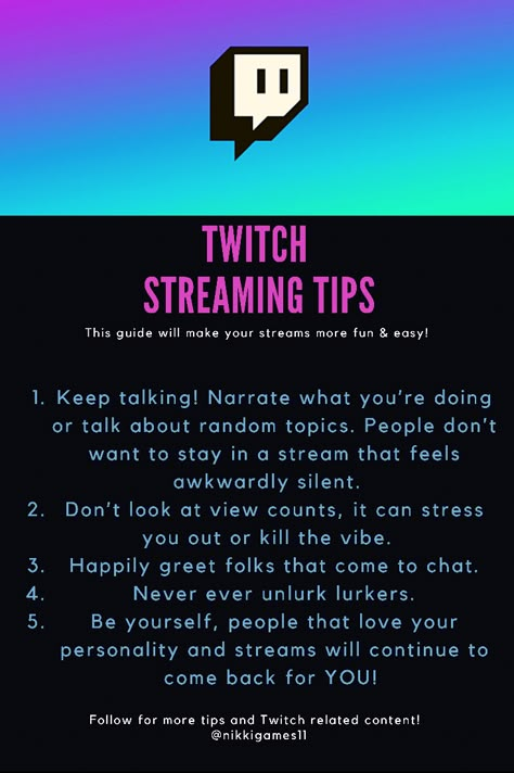 Video Game Streaming Setup, Youtube Streaming Tips, Twitch Streamer Tips, Stream Ideas Twitch, Twitch Streaming Tips, Streaming Advice, Streaming Setup Ideas, Live Streaming Setup, Streamer Tips