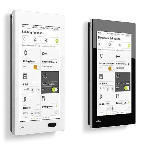 Gallery of Gira G1 - Home automation - 1 Knx Home Automation, Smart Panel, Home Automation System, Home Technology, Home Network, Environmental Design, Communication System, Home Repairs, Home Automation