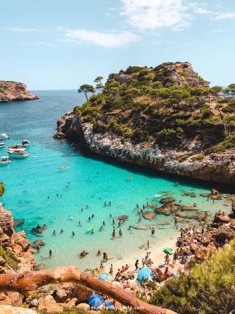 Mallorca bucket list: 23 best things to do in Mallorca, Spain Spain Majorca, Mallorca Aesthetic, Alcudia Old Town, Spanish Islands, Mallorca Spain, Europe Trip, Beach Paradise, Beautiful Villages, Most Beautiful Beaches