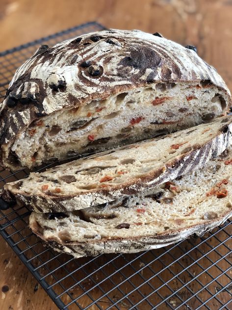 Fruit Loaf Spelt Sourdough Recipe — Olivia McFadyen Spelt Sourdough, Fruit Loaf, Sourdough Recipe, No Rise Bread, Savory Bread, Delicious Magazine, Spelt Flour, Sourdough Recipes, Bread Basket