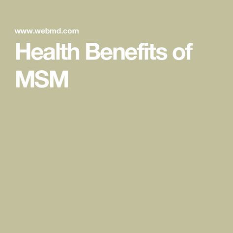 Health Benefits of MSM Sulfur Benefits, Msm Benefits, Complementary Medicine, Allergic Rhinitis, Gastrointestinal Disorders, Sinus Pressure, Medicine Journal, Seasonal Allergies, Recovery Workout