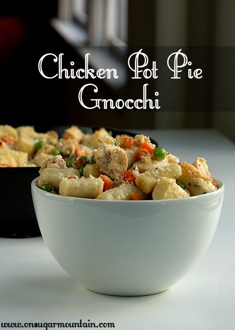 Pot Pie Gnocchi, Gnocchi Broccoli, Side Meals, Noodle Ideas, Sugar Mountain, Gnocchi Recipe, Chicken Ideas, Medical Malpractice, Gnocchi Recipes