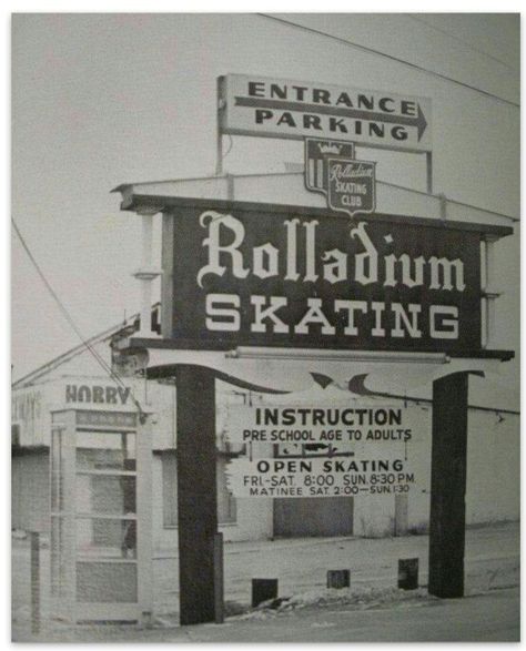 Rolladium, Waterford Mi. Great memories late 60's and 70's. Rhyolite Ghost Town, Usa Road Trip Ideas, Abandoned Detroit, Pontiac Michigan, Usa Road Trip, Road Trip Ideas, Detroit History, Best Vacation Destinations, Lake Mead