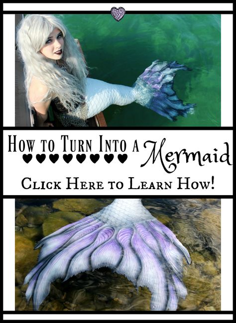 How to Become a Mermaid: 4 Ways to Transform into a Mermaid without a Magic Spell (for Adults)  http://www.themagiccrafter.com/blog/2018/6/20/how-to-become-a-mermaid-4-ways-to-transform-into-a-mermaid-without-a-magic-spell-for-adults How Do You Become A Mermaid, How To Become A Mermaid Real Spells, How To Be A Mermaid, Mermaid Spells, Real Mermaid, Purple Blue Ombre, Mermaid Ideas, Professional Mermaid, Fairy Costumes