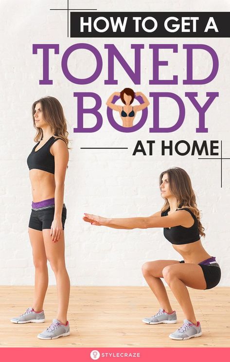 How To Get A Toned Body At Home: Studies show that lower limb body weight exercises help strengthen lower limb muscle force. Hence, practicing these moves at home can help strengthen the entire body. #Health #Fitness #Weightloss #TonedBody Abs In A Month, Abs In A Week, Abs Workout For Men, Stay Full Longer, Get Abs Fast, Abs For Women, Tone Body Workout, Toned Legs Workout, Six Abs