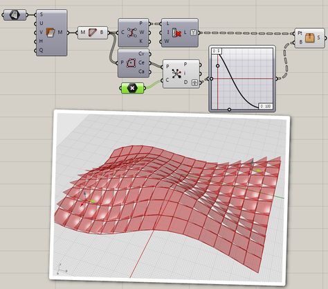 how to make this tilted surface by attractor point or curve – Grasshopper Rhino Architecture, Rhino Tutorial, Grasshopper Rhino, Urban Analysis, Hi Friend, Rhino 3d, Parametric Architecture, Generative Design, Digital Fabrication