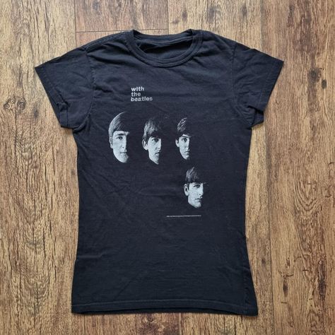 The Beatles baby doll band graphic T Shirt womens... - Depop Beatles Baby, Beatles Tshirt, T Shirt Womens, + Core + Aesthetic, Baby Doll, Infant Tees, The Beatles, Baby Dolls, Graphic T Shirt