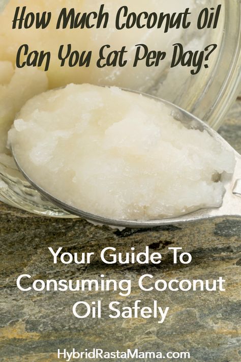 Do you know how much coconut oil you can eat per day? What happens if you eat too much? Wait, can you eat too much? Grab this guide to coconut oil consumption from Hybrid Rasta Mama and learn how much coconut oil you should be eating. #coconutoil #toomuchcoconutoil #cocoutoilsideeffects Coconut Oil Benefits Eating, Eating Coconut Oil Benefits, Eating Coconut Oil, Coconut Oil Benefits, Oils For Sore Throat, Coconut Health, Holistic Pet Care, Coconut Benefits, Benefits Of Coconut Oil