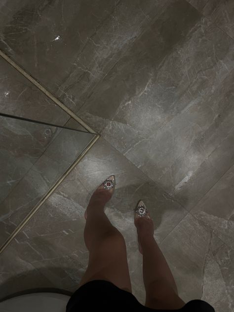 Marble luxury hotel bathroom, birthday hotel getaway, luxury staycation, Amina Muaddi heels, marble bathroom floor, aesthetic bathroom, dark aesthetic Heels On The Floor Aesthetic, Bathroom Floor Aesthetic, Bathroom Dark Aesthetic, Floor Aesthetic, Birthday Hotel, Luxury Hotel Bathroom, Bathroom Dark, Amina Muaddi Heels, Marble Bathroom Floor