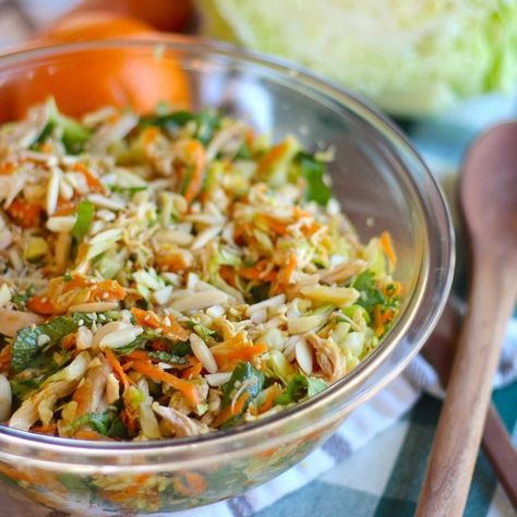 12 Tomatoes on Instagram: "Eating healthy doesn’t have to be difficult… or boring! And this Sesame Chicken Salad is the perfect example. The flavors strike the perfect balance between sweet, tangy, and just a little spicy. It’s made with whole ingredients and packed with fresh herbs and crunchy green cabbage. Whether you’re looking for a quick weeknight dinner or a wholesome lunch option, this Sesame Chicken Salad is sure to become a favorite in your recipe repertoire.  [Click the link in @12_tomatoes profile] https://12tomatoes.com/sesame-chicken-salad/ . . . #12tomatoes #cookingwith12t #recipeideas #easyrecipes #comfortfood" Sesame Chicken Salad Recipe, Sesame Chicken Salad, Easy Sesame Chicken, 12 Tomatoes Recipes, Keto Salad, Super Salads, Topic Ideas, Yummy Salads, Chicken Recipies