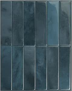 Dark Green Tile, Peel And Stick Tile Backsplash, House Entryway, Backsplash For Kitchen, Entryway Stairs, Cheap Tiles, Stick Tile Backsplash, Peel Stick Backsplash, Peel And Stick Backsplash