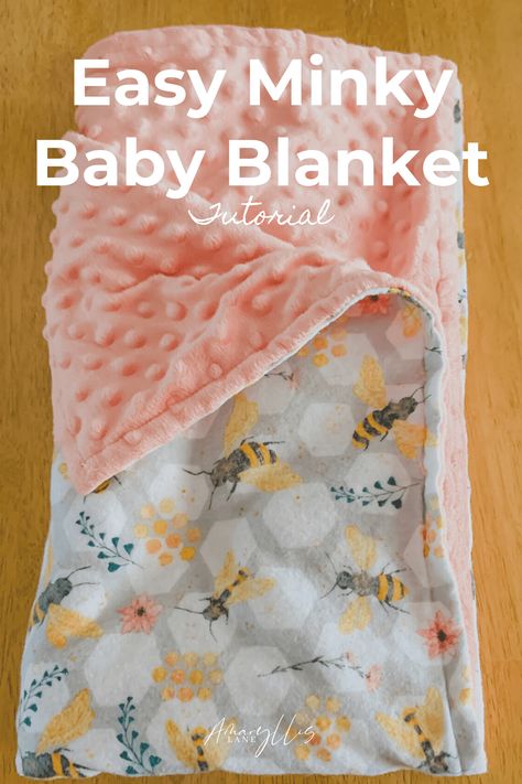 Blanket Patterns Sewing, Baby Blanket Patterns Sewing, Minky Baby Blanket Diy, Homemade Baby Blankets, How To Sew Baby Blanket, Baby Blanket Tutorial, Owl Sewing, Free Baby Blanket Patterns, Diy Baby Blanket