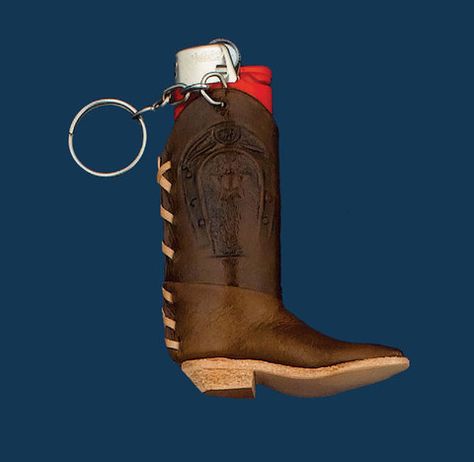 Lighter Keychain Holder, Cowboy Boot Lighter Case, Lighter Holder Keychain, Cowboy Boot Lighter, Boot Lighter, Boot Keychain, Leather Beer Holder, Product Inventory, Lighter Holder