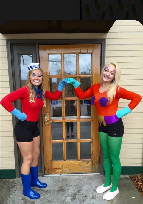 Spongebob Mermaid Man, Spongebob Mermaid, Mermaid Man Costume, Merman Costume, Nerd Halloween Costumes, Mermaid Man And Barnacle Boy, Mermaid Man And Barnacle, Coraline Halloween Costume, Barnacle Boy